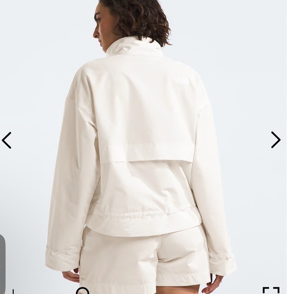 TNF Easy wind Pullover WHITE DUNE size XL - Picture 2 of 8